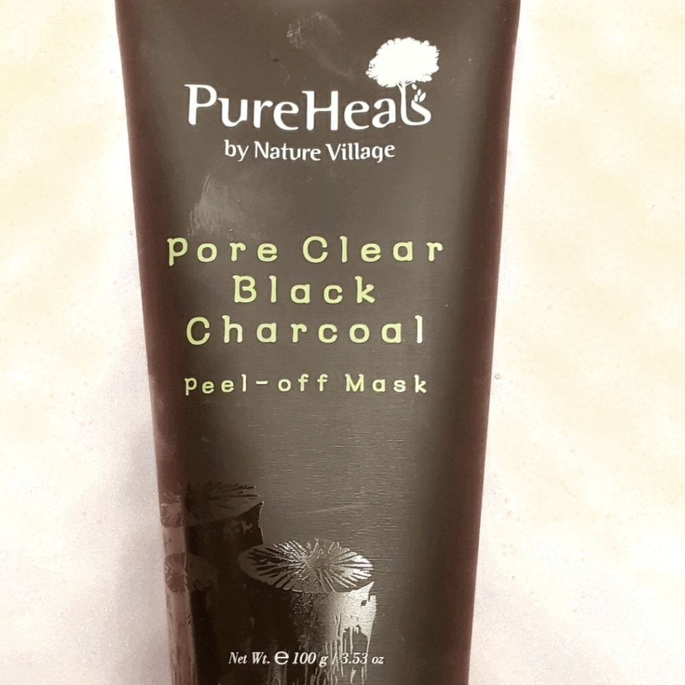 Pure Heals  Charcoal Peel Mask